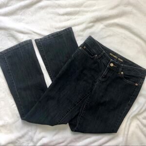 Michael Kors blue denim jeans Zip back pockets 2